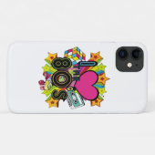 Coques Case-Mate iPhone j'aime les années 80 (Dos (Horizontal))