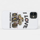 Coques Case-Mate iPhone J'aime les camions monstres (Dos (Horizontal))
