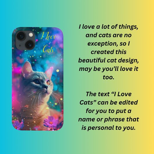 Coques Case-Mate iPhone J'aime les chats