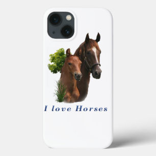 iPhone 13 Coque J'aime les chevaux