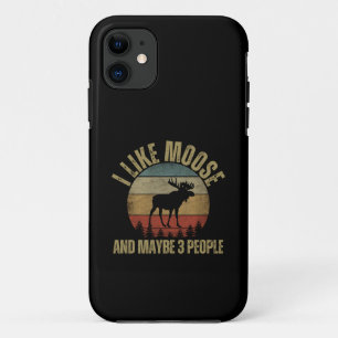 Case-Mate iPhone Case J'AIME LES ÉLANs ET PEUT-ÊTRE 3 PERSONNES