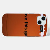 Coques Case-Mate iPhone J'aime les footballs américains.png (Verso (horizontal))