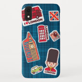 Coques Case-Mate iPhone J'aime Londres (Dos)