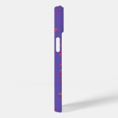 Coques Case-Mate iPhone J'Aime Ma Fille Photo Coeurs Rouges Violet (Verso / Droite)