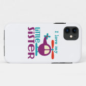 Coques Case-Mate iPhone J'aime ma petite soeur (Dos (Horizontal))