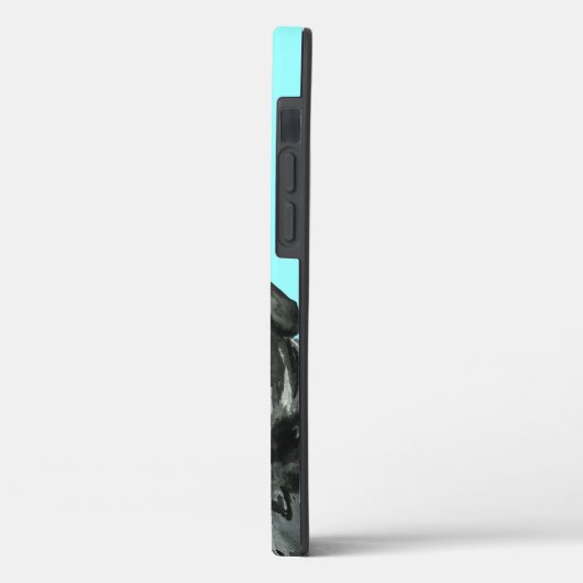 Coques Case-Mate iPhone J'aime mon Affenpinscher (Verso / Gauche)