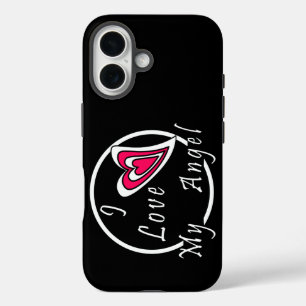 Coques iPhone 16 J'aime mon Ange