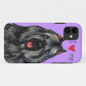 Coques Case-Mate iPhone J'aime mon Bouvier (Dos (Horizontal))