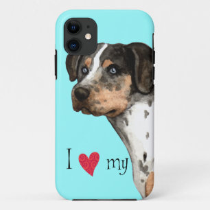 Coques Pour iPhone J'aime mon Catahoula