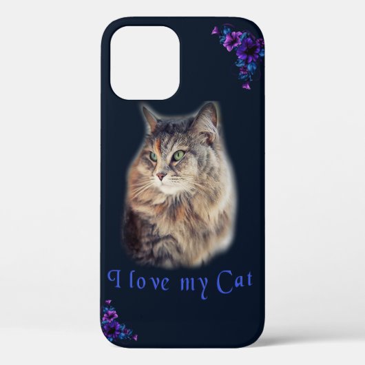 Coques Case-Mate iPhone J'aime mon chat (Verso)