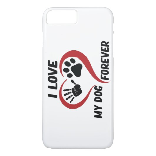 Coques Case-Mate iPhone J'aime mon chien jeter l'oreiller (Dos)