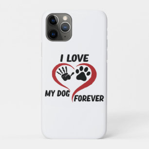 Case-Mate iPhone Case J'aime mon chien jeter l'oreiller