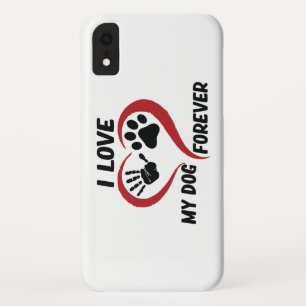 Case-Mate iPhone Case J'aime mon chien jeter l'oreiller
