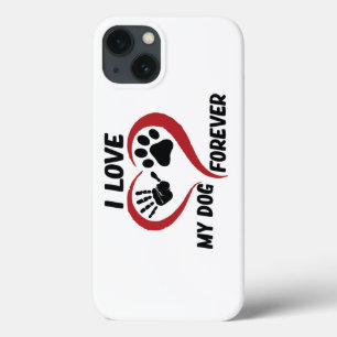 Case-Mate iPhone Case J'aime mon chien jeter l'oreiller