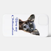 Coques Case-Mate iPhone J'aime mon Chihuahua (Verso (horizontal))