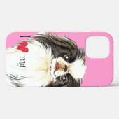 Coques Case-Mate iPhone J'aime mon chinois japonais (Verso (horizontal))