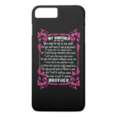 Coques Case-Mate iPhone J'aime mon frère (Dos)