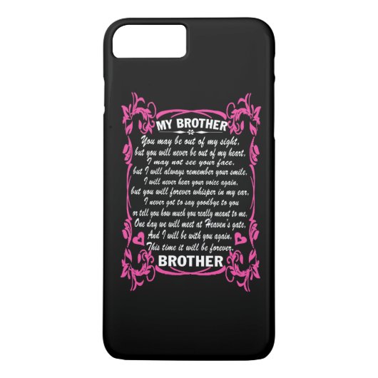 Coques Case-Mate iPhone J'aime mon frère (Dos)