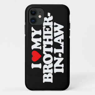 ETUI iPhone Case-Mate J'AIME MON FRÈRE-EN-DROIT