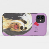 Coques Case-Mate iPhone J'aime mon Havanese (Dos (Horizontal))