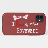 Coques Case-Mate iPhone J'Aime Mon Hovawart (Dos (Horizontal))