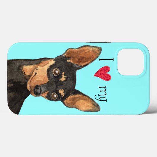 Coques Case-Mate iPhone J'aime mon menton (Verso (horizontal))