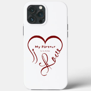 Case-Mate iPhone Case J'aime mon partenaire - Vous êtes mon oreiller déc