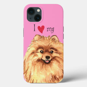Case-Mate iPhone Case J'aime mon Poméranien
