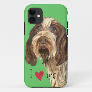 Coques Pour iPhone J'aime mon Spinone Italiano