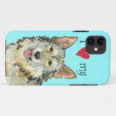 Coques Case-Mate iPhone J'aime mon Utonagan (Dos (Horizontal))