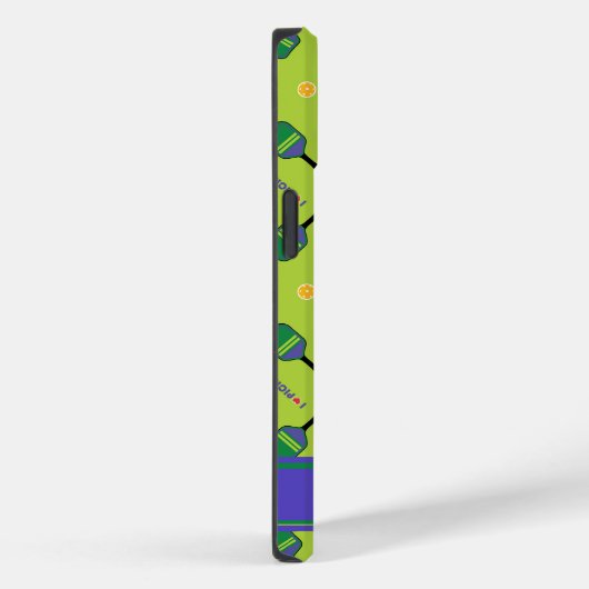 Coques Case-Mate iPhone J'aime Pickleball green Iphone 14 (Verso / Droite)