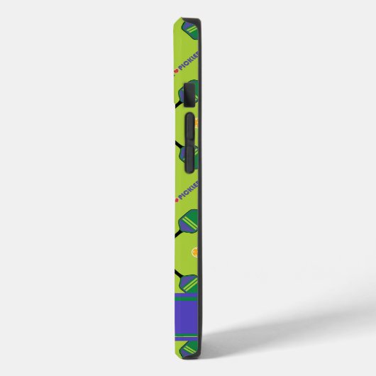 Coques Case-Mate iPhone J'aime Pickleball green Iphone 14 (Verso / Gauche)