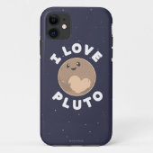 Coques Case-Mate iPhone J'aime Pluton (Dos)