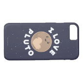 Coques Case-Mate iPhone J'aime Pluton (Dos (Horizontal))