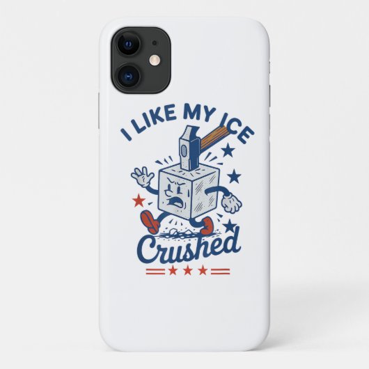 Coques Case-Mate iPhone J'aime que ma glace soit écrasée (Dos)