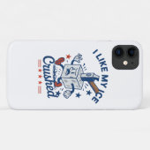 Coques Case-Mate iPhone J'aime que ma glace soit écrasée (Dos (Horizontal))
