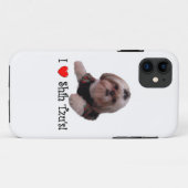 Coques Case-Mate iPhone J'aime Shih Tzu (Dos (Horizontal))