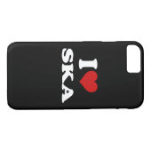 Coques Case-Mate iPhone J'aime Ska (Dos (Horizontal))
