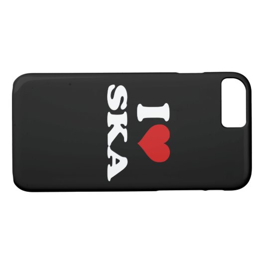 Coques Case-Mate iPhone J'aime Ska (Dos (Horizontal))