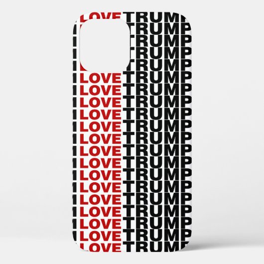 Coques Case-Mate iPhone J'aime Trump (Verso)