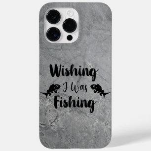 Coque Pour Pour iPhone 14 Pro Max J'aimerais pêcher une citation drôle