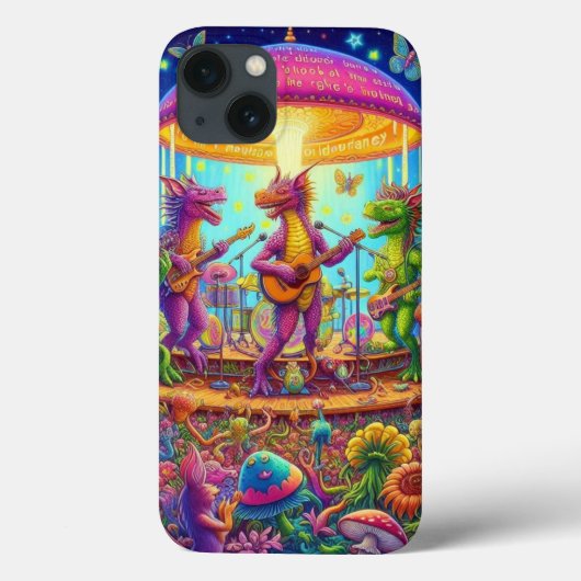 Coques Case-Mate iPhone Jam Dragon Band (Verso)