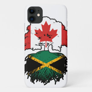 Case-Mate iPhone Case Jamaïque Jamaïcaine Canadian Canada Tree Roots Dra