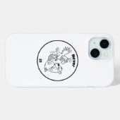Coques Case-Mate iPhone Jamais 51 Castor contre Aigle (Verso (horizontal))