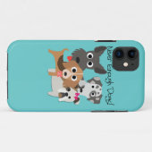 Coques Case-Mate iPhone Jamais Assez De Chiens (Dos (Horizontal))
