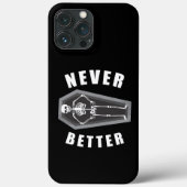 Coques Case-Mate iPhone Jamais Meurt À L'Intérieur Du Squelette Halloween (Verso)