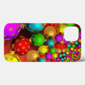 Coques Case-Mate iPhone Jamboree d'ornement de Noël (Verso (horizontal))