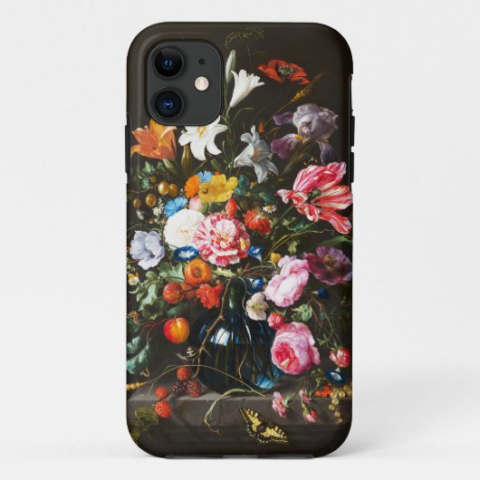 Coques Case-Mate iPhone Jan Davidsz de Heem, Vase des fleurs, 1670 (Dos)