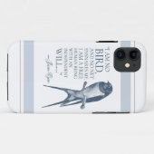 Coques Case-Mate iPhone Jane Eyre - Je ne suis pas un oiseau - hirondelle (Dos (Horizontal))