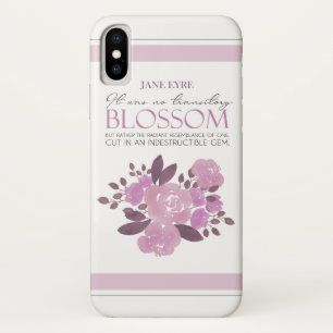 Case-Mate iPhone Case Jane Eyre - Pas de fleurs transitaires - Roses ros